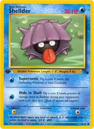 Image of Shellder (54/62) [Fossil 1st Edition]