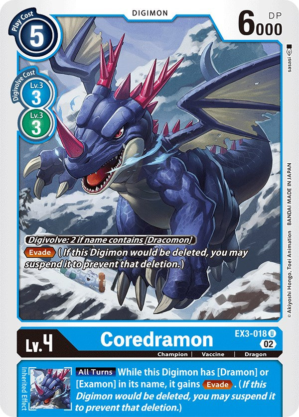 Image of Coredramon [EX3-018] [Draconic Roar]