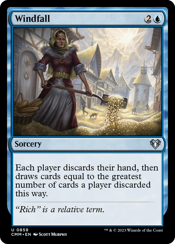 Image of Windfall [Commander Masters]