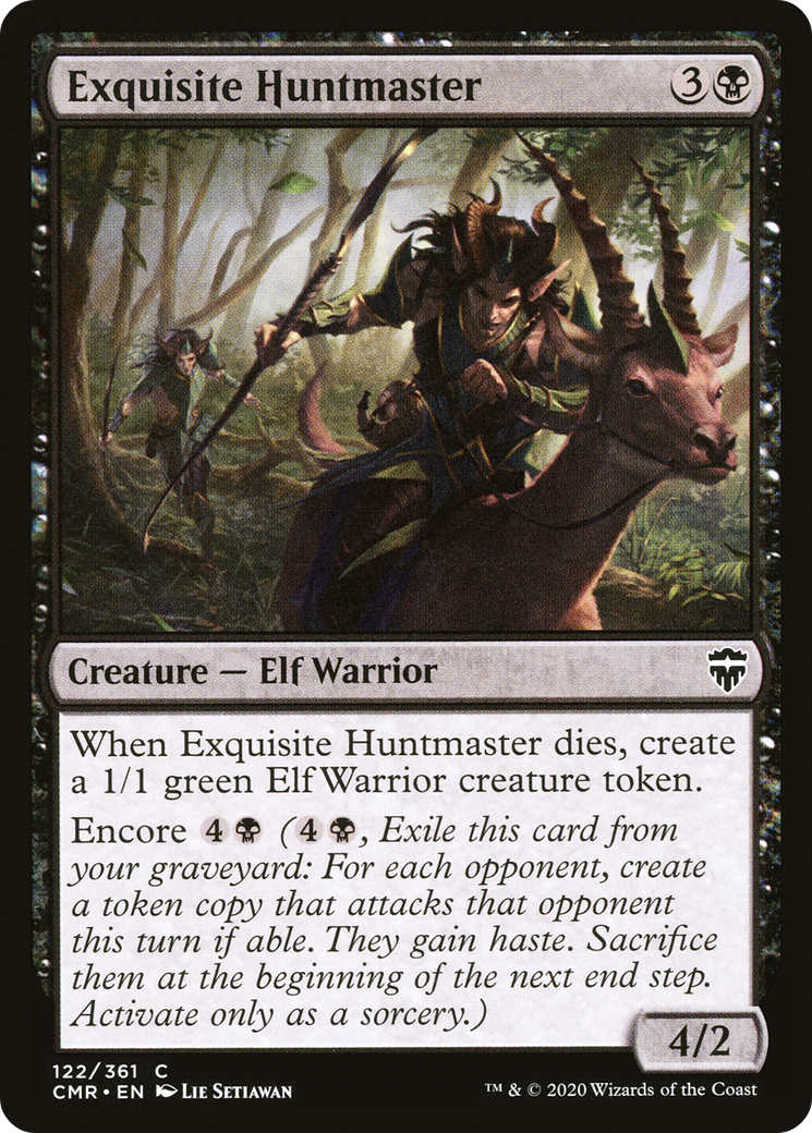 Image of Exquisite Huntmaster [Commander Legends]
