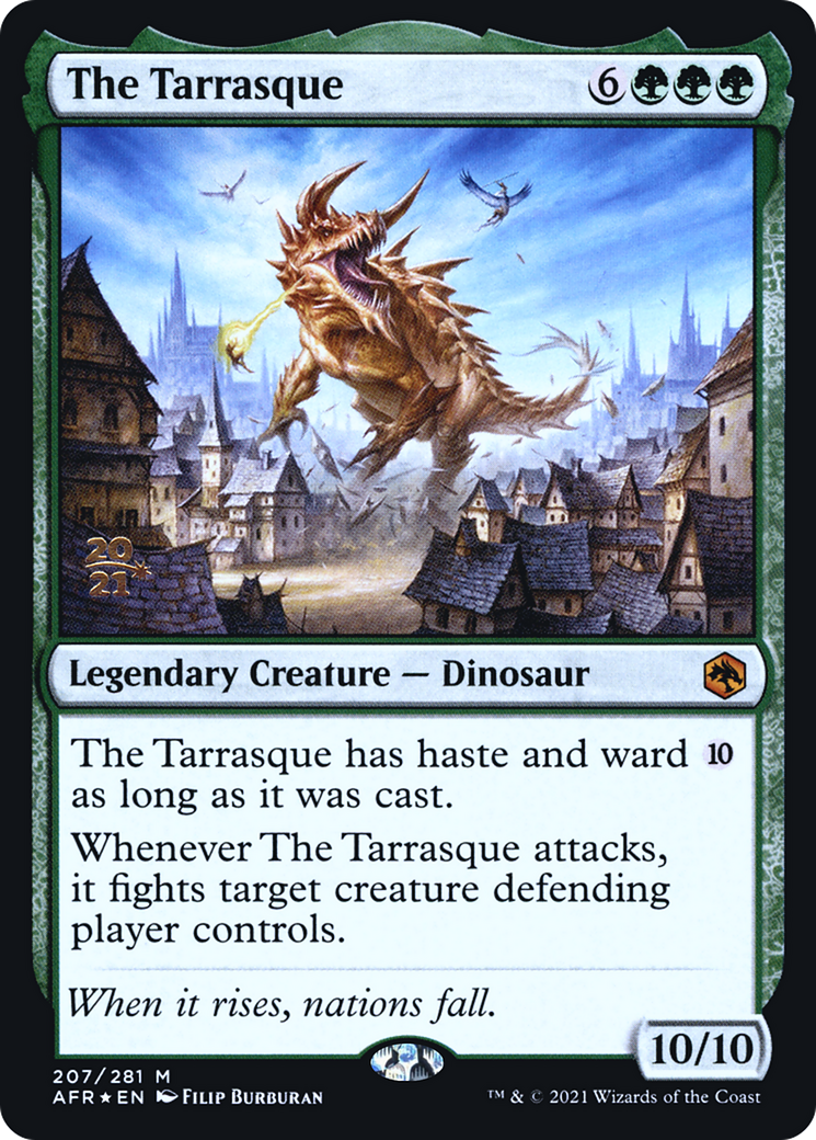 Image of The Tarrasque [Dungeons & Dragons: Adventures in the Forgotten Realms Prerelease Promos]