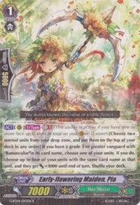 Image of Early-flowering Maiden, Pia (G-BT04/043EN) [Soul Strike Against the Supreme]