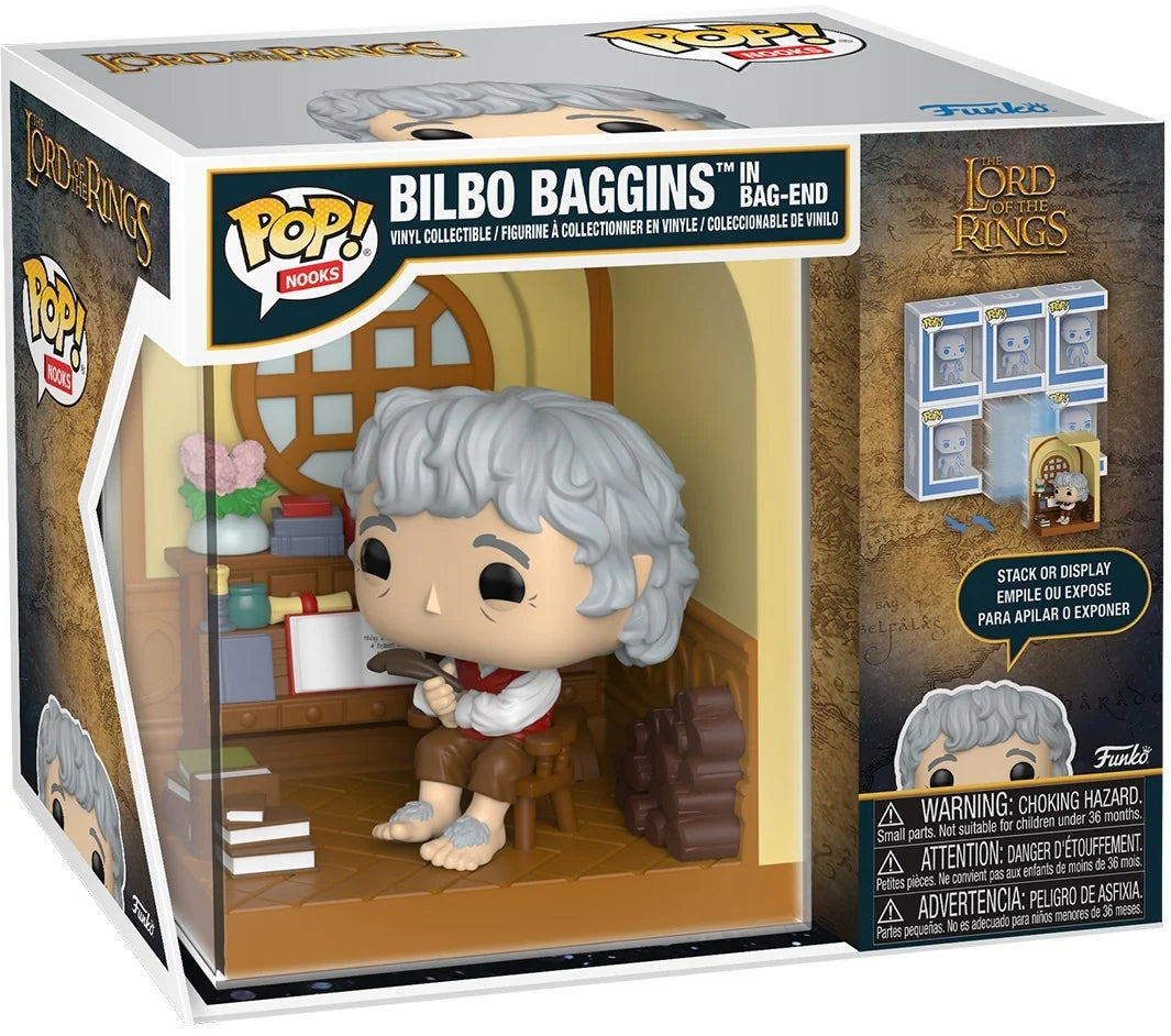 Image of Funko POP! Nooks: Bilbo Baggins in Bag-End (The Lord of the Rings)