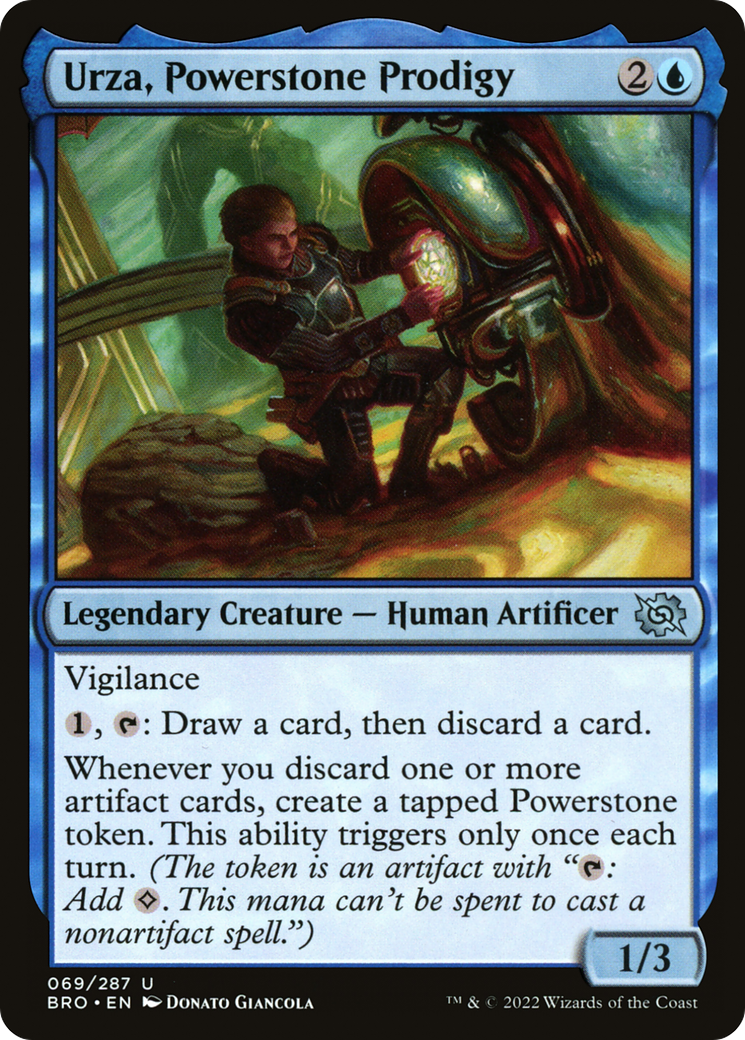Image of Urza, Powerstone Prodigy [The Brothers' War]