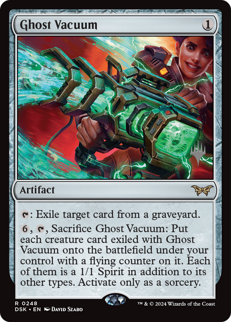 Image of Ghost Vacuum (Promo Pack) [Duskmourn: House of Horror Promos]
