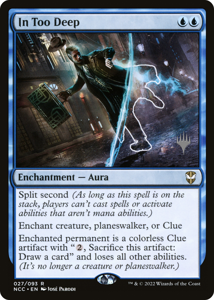 Image of In Too Deep (Promo Pack) [Streets of New Capenna Commander Promos]