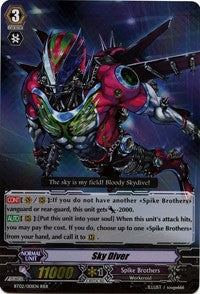 Image of Sky Diver (BT02/001EN) [Onslaught of Dragon Souls]