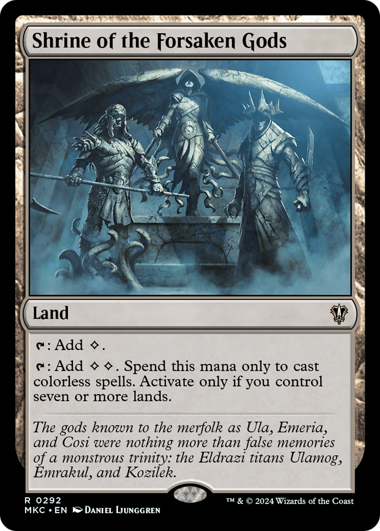 Image of Shrine of the Forsaken Gods [Murders at Karlov Manor Commander]