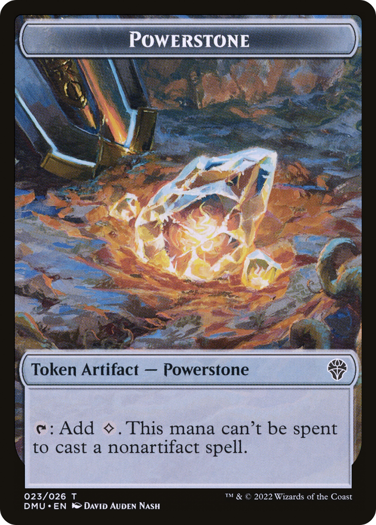 Image of Powerstone Token [Dominaria United Tokens]