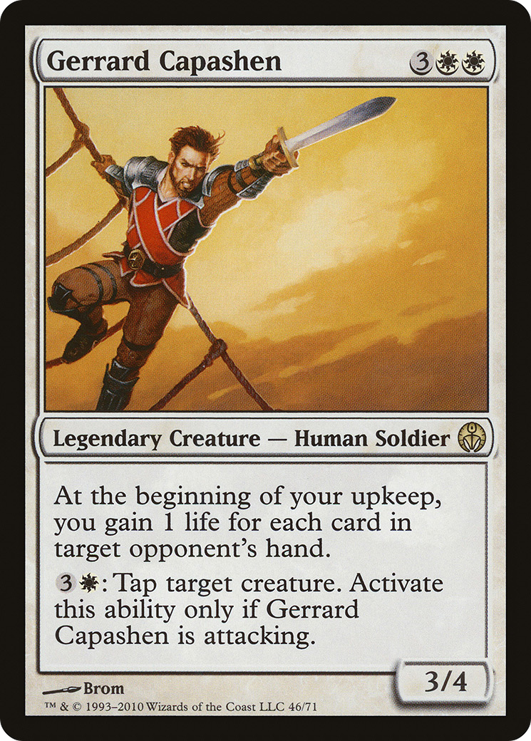 Image of Gerrard Capashen [Duel Decks: Phyrexia vs. the Coalition]