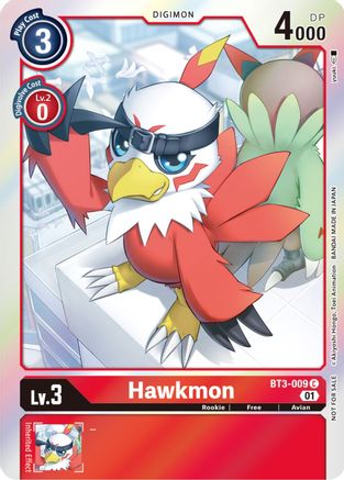 Image of Hawkmon [BT3-009] (ST-11 Special Entry Pack) [Release Special Booster Promos]