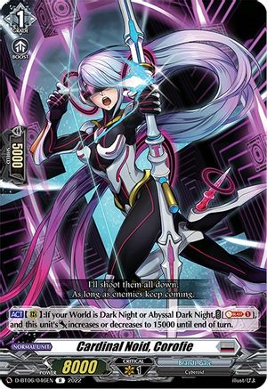 Image of Cardinal Noid, Corofie (D-BT06/046EN) [Blazing Dragon Reborn]