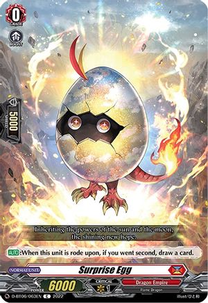 Image of Surprise Egg (D-BT06/063EN) [Blazing Dragon Reborn]