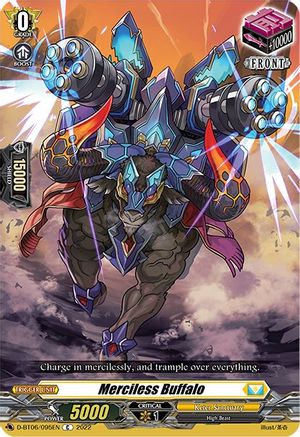Image of Merciless Buffalo (D-BT06/095EN) [Blazing Dragon Reborn]