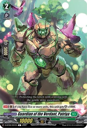 Image of Guardian of the Verdant, Patriya (D-BT06/097EN) [Blazing Dragon Reborn]