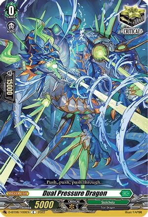 Image of Dual Pressure Dragon (D-BT06/100EN) [Blazing Dragon Reborn]