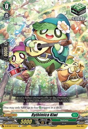 Image of Rythimica Kiwi (D-BT06/103EN) [Blazing Dragon Reborn]