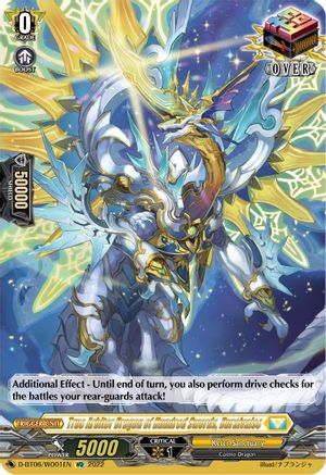 Image of True Arbiter Dragon of Hundred Swords, Duralvalse (D-BT06/WO01EN) [Blazing Dragon Reborn]