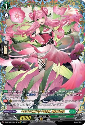 Image of Performing Pedal, Diantha (D-BT06/DFF14EN) [Blazing Dragon Reborn]