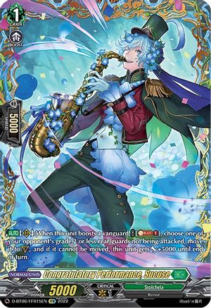 Image of Congratulatory Performance, Sucuse (D-BT06/FFR15EN) [Blazing Dragon Reborn]