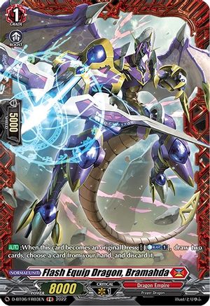 Image of Flash Equip Dragon, Bramahda (D-BT06/FR23EN) [Blazing Dragon Reborn]