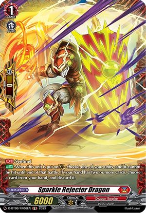 Image of Sparkle Rejector Dragon (D-BT06/FR06EN) [Blazing Dragon Reborn]