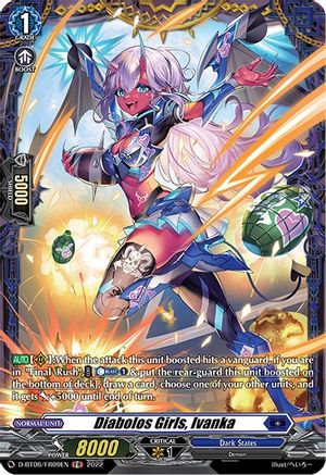 Image of Diabolos Girls, Ivanka (D-BT06/FR09EN) [Blazing Dragon Reborn]