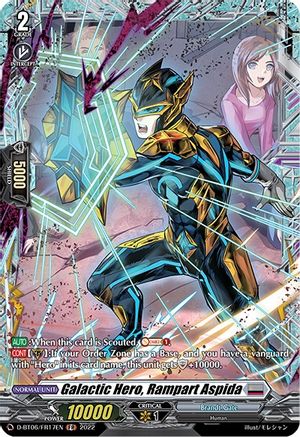 Image of Galactic Hero, Rampart Aspida (D-BT06/FR17EN) [Blazing Dragon Reborn]