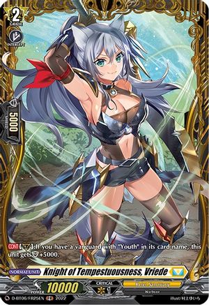 Image of Knight of Tempestuousness, Vriede (D-BT06/FR25EN) [Blazing Dragon Reborn]