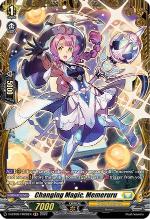 Image of Changing Magic, Memeruru (D-BT06/FR26EN) [Blazing Dragon Reborn]