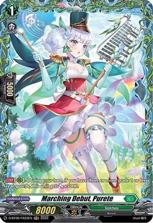 Image of Marching Debut, Purete (D-BT06/FR33EN) [Blazing Dragon Reborn]