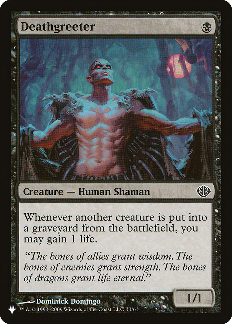 Image of Deathgreeter [The List]