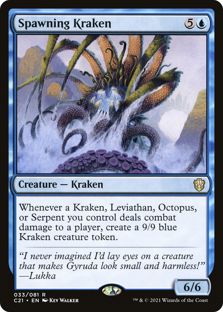 Image of Spawning Kraken [Commander 2021]