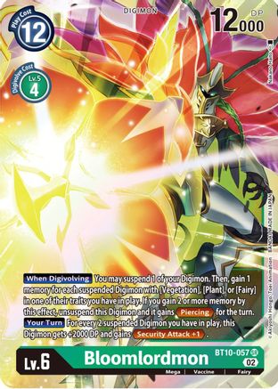 Image of Bloomlordmon [BT10-057] [Xros Encounter]