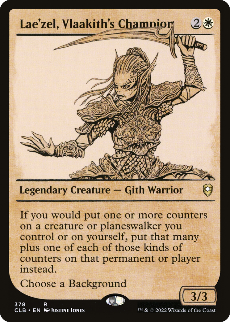 Image of Lae'zel, Vlaakith's Champion (Showcase) [Commander Legends: Battle for Baldur's Gate]