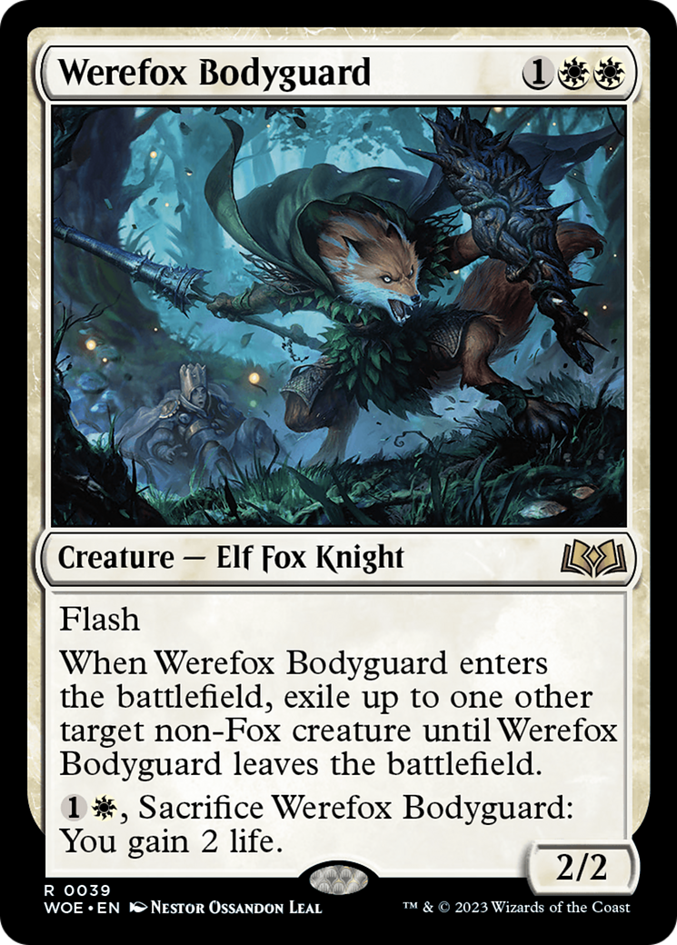 Image of Werefox Bodyguard [Wilds of Eldraine]