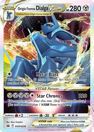 Image of Origin Forme Dialga VSTAR (SWSH256) [Sword & Shield: Black Star Promos]