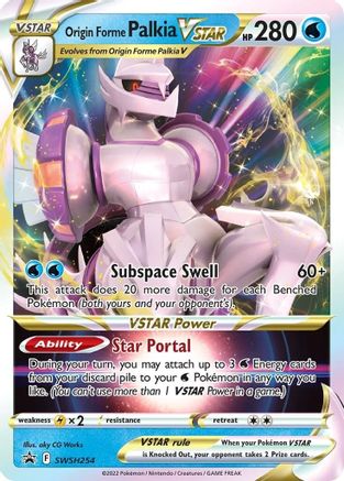 Image of Origin Forme Palkia VSTAR (SWSH254) [Sword & Shield: Black Star Promos]