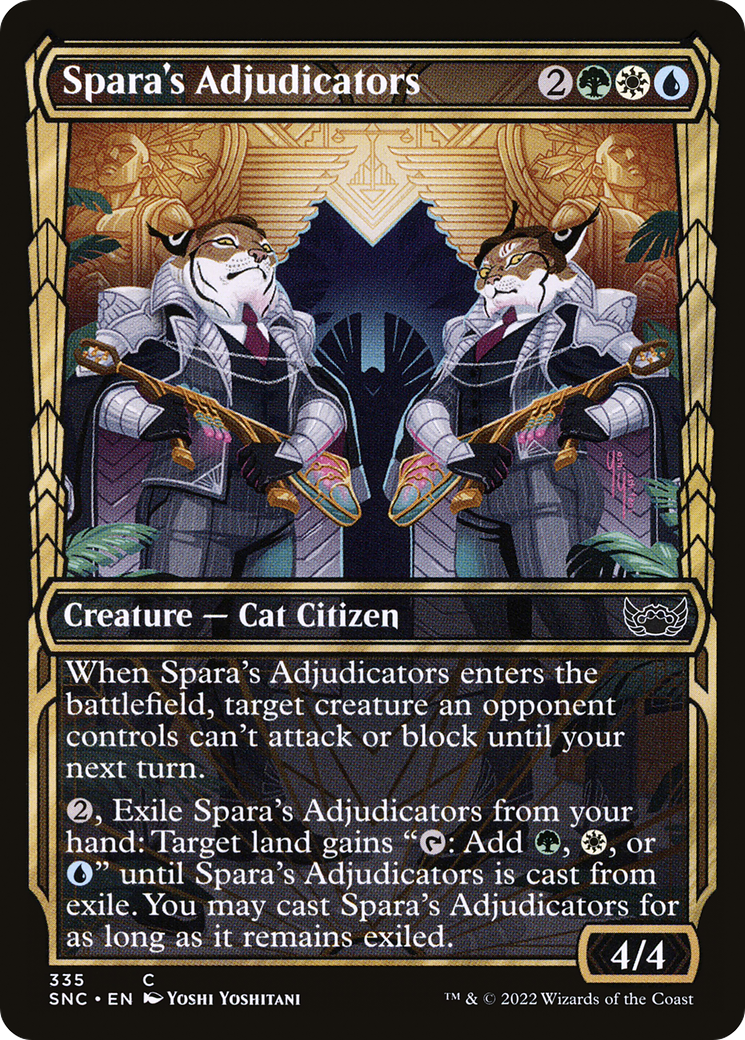 Image of Spara's Adjudicators (Showcase Golden Age) [Streets of New Capenna]