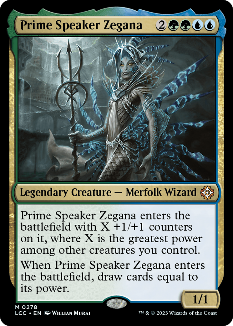 Image of Prime Speaker Zegana [The Lost Caverns of Ixalan Commander]