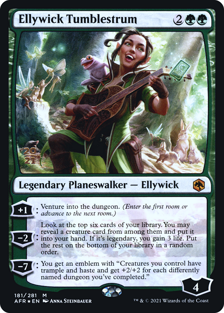 Image of Ellywick Tumblestrum [Dungeons & Dragons: Adventures in the Forgotten Realms Prerelease Promos]