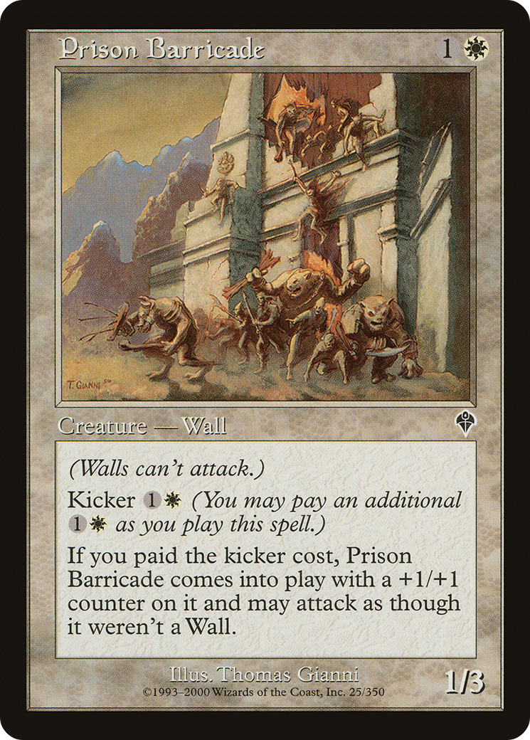 Image of Prison Barricade [Invasion]