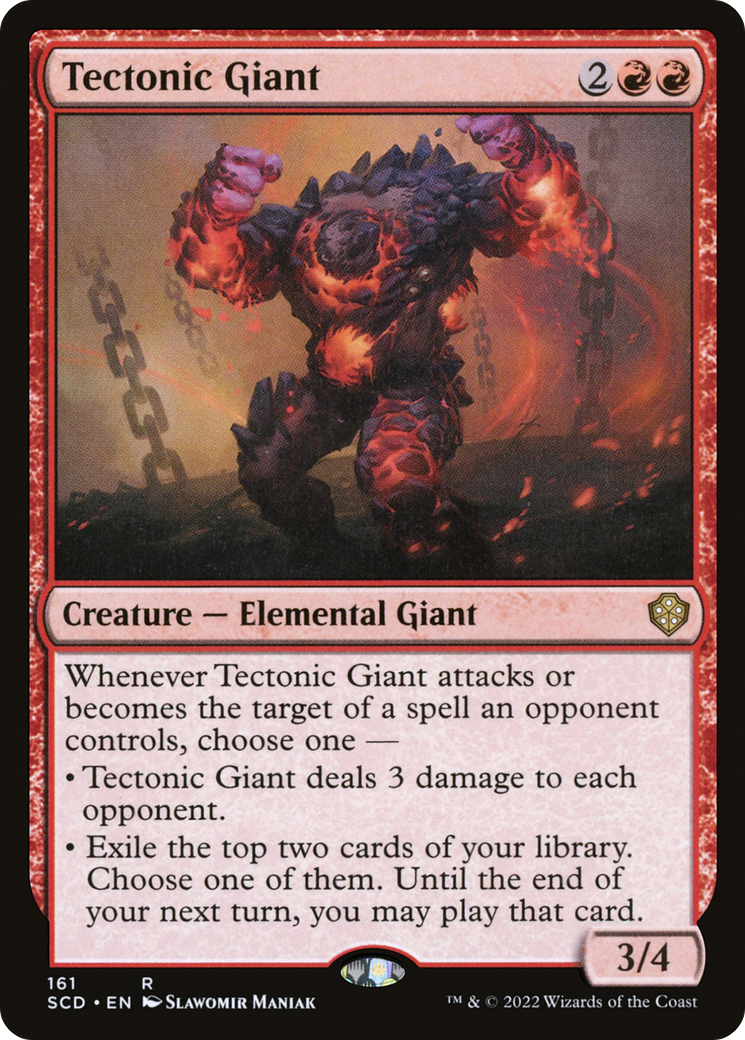 Image of Tectonic Giant [Starter Commander Decks]