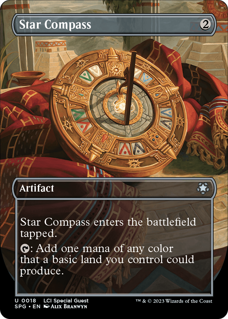 Image of Star Compass (Borderless) [The Lost Caverns of Ixalan Special Guests]