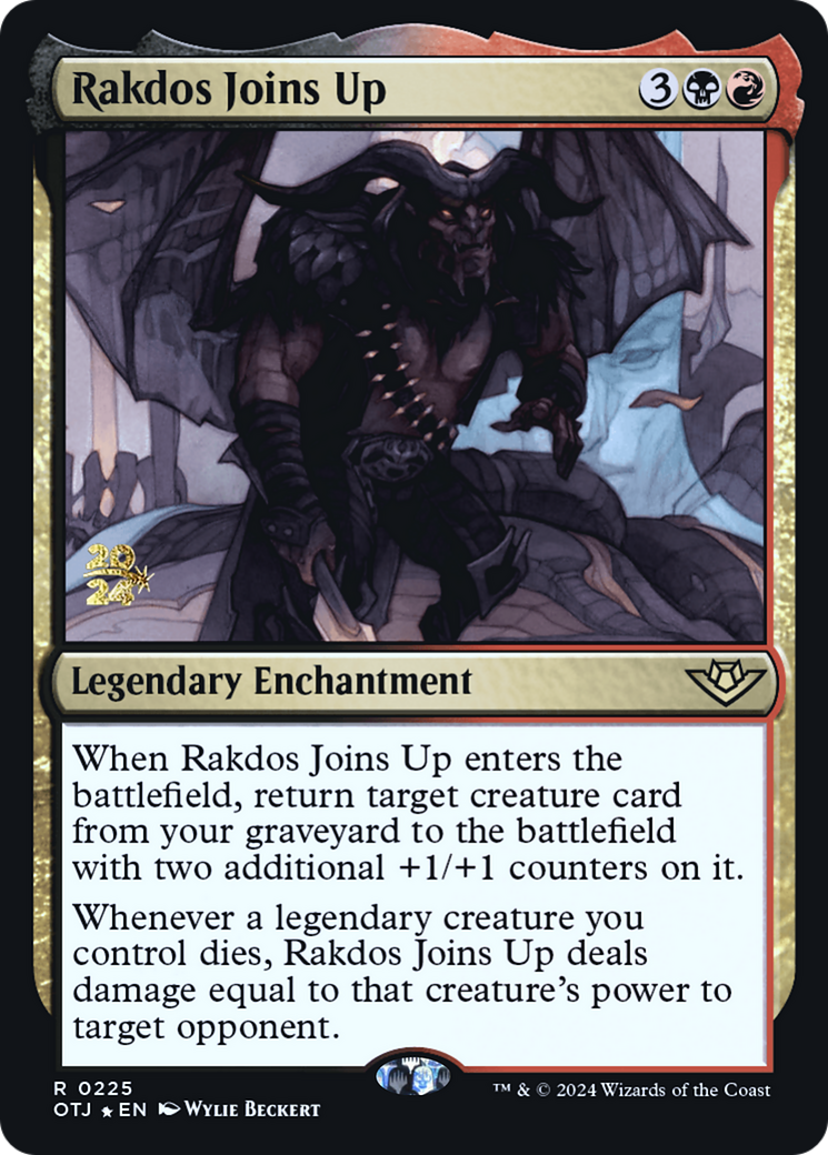 Image of Rakdos Joins Up [Outlaws of Thunder Junction Prerelease Promos]