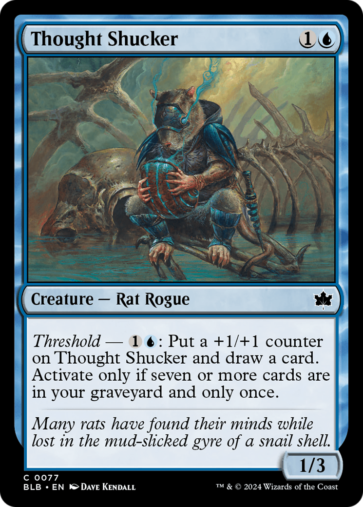 Image of Thought Shucker [Bloomburrow]