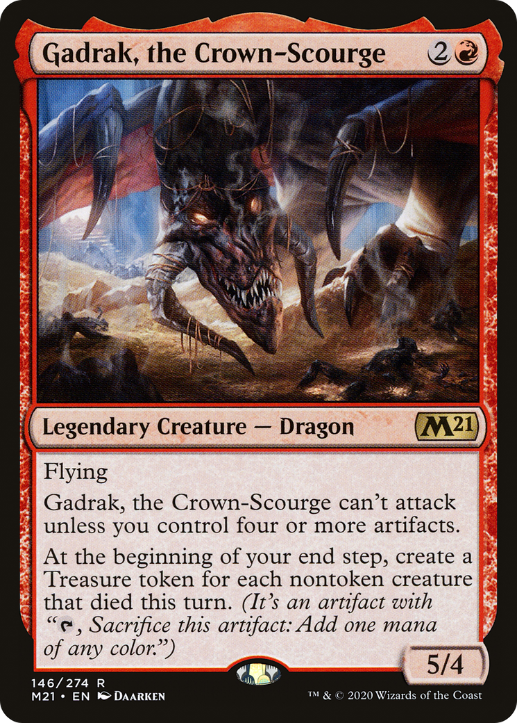 Image of Gadrak, the Crown-Scourge [Core Set 2021]