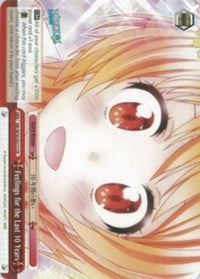 Image of Feelings for the Last 10 Years (NK/W30-E073 CR) [NISEKOI -False Love-]
