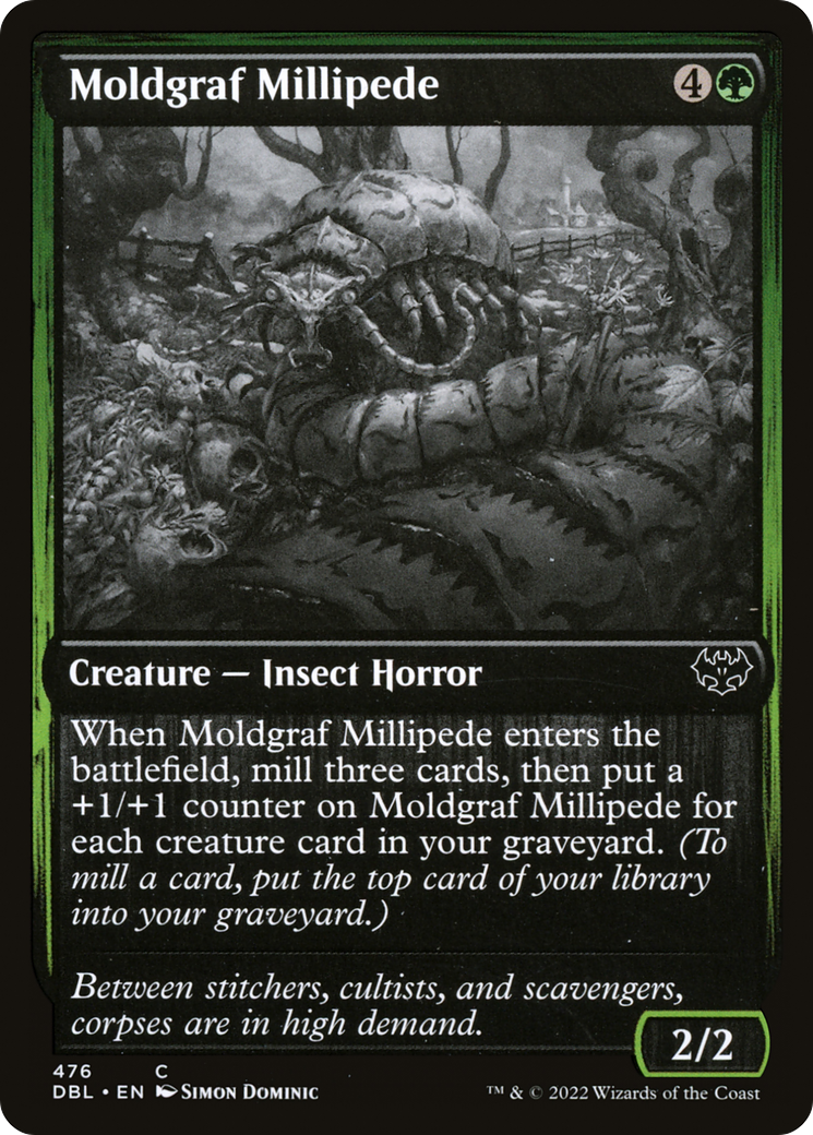Image of Moldgraf Millipede [Innistrad: Double Feature]