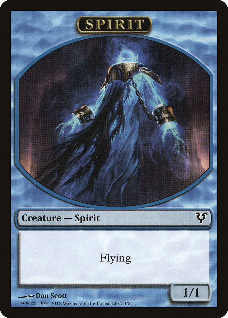 Image of Spirit Token (4/8) [Avacyn Restored Tokens]